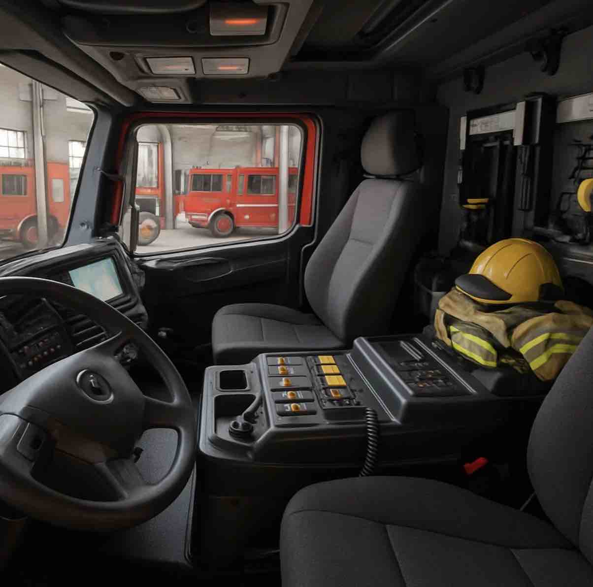 Fire Truck Interior